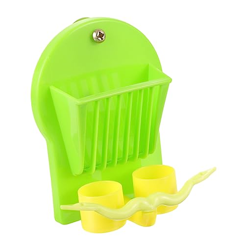 VANZACK Papageien-gemüsefutterspender Aus Kunststoff Vogelfutterkorb Für Vogelkäfig Kleiner Vogelfutterspender Für Nymphensittiche Und Sittiche Leicht Zu Reinigen VANZACK Papageien-gemüsefutterspender Aus Kunststoff Vogelfutterkorb Für Vogelkäfig Kleiner Vogelfutterspender Für Nymphensittiche Und Sittiche Leicht Zu Reinigen von VANZACK