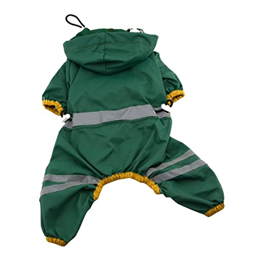 VANZACK PVC -Haustier Regenmantel hunderegenmantel Dog rain Jacket klein Regenkleidung für Haustiere Welpe wimperntusche hundekleidung Regenmantel Hunde Regenmantel für große Hunde Green VANZACK PVC -Haustier Regenmantel hunderegenmantel Dog rain Jacket klein Regenkleidung für Haustiere Welpe wimperntusche hundekleidung Regenmantel Hunde Regenmantel für große Hunde Green von VANZACK