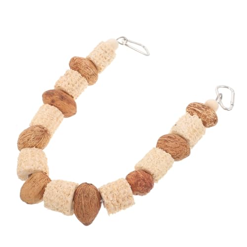 VANZACK Papageien Kauspielzeug Für Vogelkäfig Handgemachtes Teething Spielzeug Klettern Für Wellensittiche Und Andere Vögel VANZACK Papageien Kauspielzeug Für Vogelkäfig Handgemachtes Teething Spielzeug Klettern Für Wellensittiche Und Andere Vögel von VANZACK