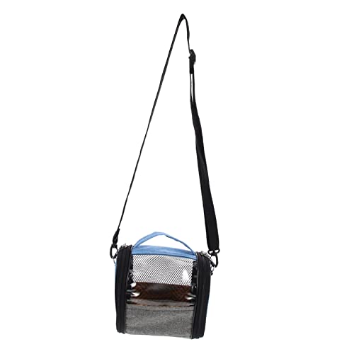 VANZACK Papagei aus Tasche vogelkäfig Birdcage Bird cage Hamstertasche Wellensittich-Reisetransporter Reisetasche Koffer Vogelträger Reisekäfig Tragetasche für Vögel im Freien Stoff Blue VANZACK Papagei aus Tasche vogelkäfig Birdcage Bird cage Hamstertasche Wellensittich-Reisetransporter Reisetasche Koffer Vogelträger Reisekäfig Tragetasche für Vögel im Freien Stoff Blue von VANZACK