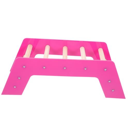 VANZACK Papageien-trainingsspielzeug Vogelleiter Sichere Kletterbrücke Aus Acryl für Kleintiere VANZACK Papageien-trainingsspielzeug Vogelleiter Sichere Kletterbrücke Aus Acryl für Kleintiere von VANZACK