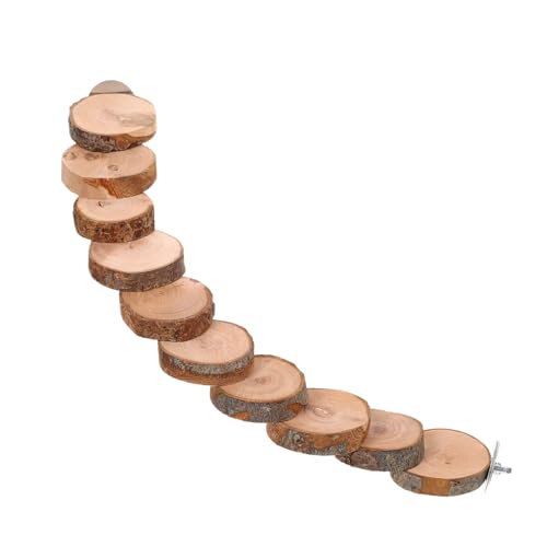 VANZACK Holz Vogel Leiter Interaktive Vogel Klettergerüst Sitzstange Spielzeug Vogel Spielzeug für Sittiche Beißen Leiter VANZACK Holz Vogel Leiter Interaktive Vogel Klettergerüst Sitzstange Spielzeug Vogel Spielzeug für Sittiche Beißen Leiter von VANZACK