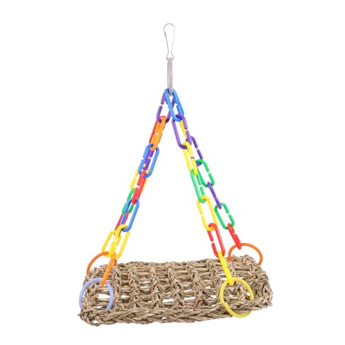 VANZACK Papageienschaukel Vogel Sittich Nymphensittich Spielzeug Hühnerspielzeug Vogelspielzeug vogelkäfig zubehör Spielzeuge Papagei Kletternetz Spielzeug Kauspielzeug für Vögel der Vogel VANZACK Papageienschaukel Vogel Sittich Nymphensittich Spielzeug Hühnerspielzeug Vogelspielzeug vogelkäfig zubehör Spielzeuge Papagei Kletternetz Spielzeug Kauspielzeug für Vögel der Vogel von VANZACK