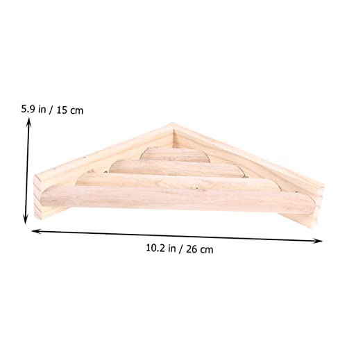 VANZACK Holz Spielzeug Für Kleintiere Rundes Kletterbrett Mit Schutzrand Für Vögel Hamster Meerschweinchen Und Eichhörnchen Sicheres Langlebiges Design Aus Natürlichem Holz Für VANZACK Holz Spielzeug Für Kleintiere Rundes Kletterbrett Mit Schutzrand Für Vögel Hamster Meerschweinchen Und Eichhörnchen Sicheres Langlebiges Design Aus Natürlichem Holz Für von VANZACK