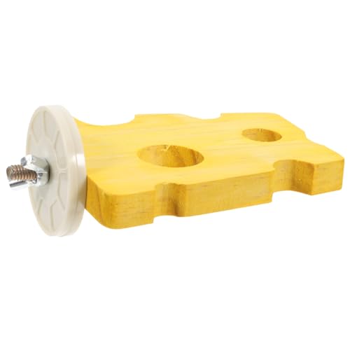 VANZACK Natürlicher Holzstand Für Papageien Robuste Und Sichere Sitzstange Vögel Spielzeug Für Mehr Aktivität Und Erkundung Für Wellensittiche Und Nymphensittiche von VANZACK