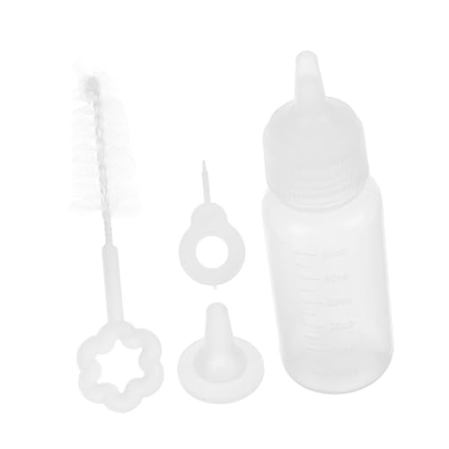 VANZACK Pet Aufzuchtflasche aus weichem Material für Welpen und Kätzchen mit Präziser Fütterungskontrolle Geeignet für Hunde Katzen Hamster Kaninchen zur Optimalen Milchportionierung von VANZACK