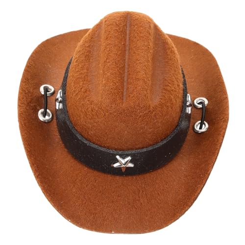 VANZACK Pet Hat für Katzen Einstellbare Cowboy für Fotografie Stilvolles und Katzenzubehör mit Dekorativem Design und Leichtem Gewicht Partys und Feiertage Zufällige Farbe VANZACK Pet Hat für Katzen Einstellbare Cowboy für Fotografie Stilvolles und Katzenzubehör mit Dekorativem Design und Leichtem Gewicht Partys und Feiertage Zufällige Farbe von VANZACK