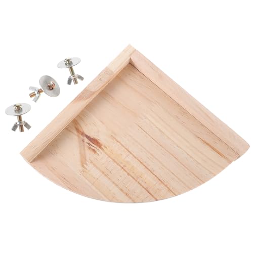 VANZACK Pet Plattform Stehen Hamster Eichhörnchen Käfig Springen Guinea Pig Zubehör Holz von VANZACK