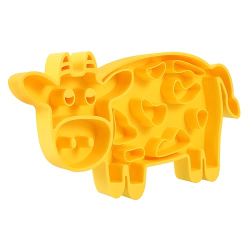 VANZACK Pet Slow Feeder Schüssel für Katzen rutschfeste Futterschale für Langsames Fressen Fördert Gesunde Essgewohnheiten Hochwertige Verarbeitung Innenbereich von VANZACK