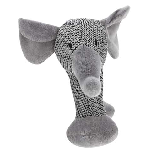 VANZACK Plüsch Quietschendes für Welpen Interaktives Kauspielzeug zur Zahnreinigung und Zahnpflege und Langlebiges Plüschtier für Kleine bis Große Elefant Design VANZACK Plüsch Quietschendes für Welpen Interaktives Kauspielzeug zur Zahnreinigung und Zahnpflege und Langlebiges Plüschtier für Kleine bis Große Elefant Design von VANZACK