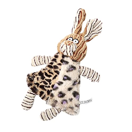 VANZACK Plüschtiere für Hunde interaktives Animal Toys Soft Toy hundekauspielzeuge Plush Toy Dogs Toys Haustier kauen Hundespielzeug beißen Zahnen Kauspielzeug für Hunde Brown von VANZACK