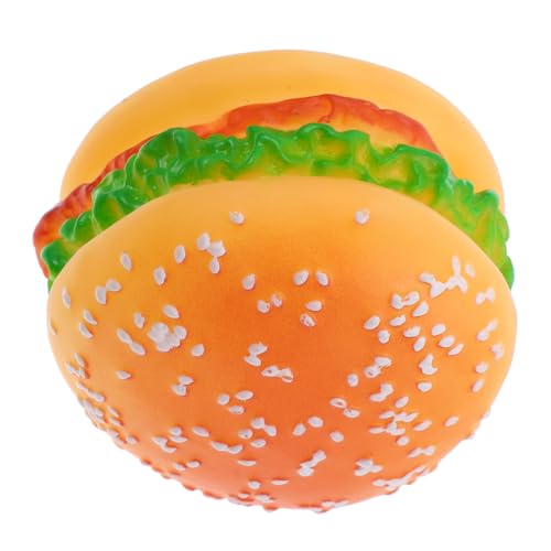 VANZACK Interaktives Kauspielzeug Für Hunde Realistisches Hamburger Spielzeug Für Kleine Hunde Und Katzen Langlebig Quietschend Für Training Und Spielzeit Fördert Die Bindung Zwischen VANZACK Interaktives Kauspielzeug Für Hunde Realistisches Hamburger Spielzeug Für Kleine Hunde Und Katzen Langlebig Quietschend Für Training Und Spielzeit Fördert Die Bindung Zwischen von VANZACK