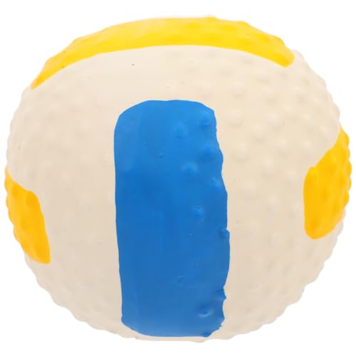 VANZACK Quietschendes Hundespielzeug Lustige Hundebälle Welpenspielzeug Interessantes Kauspielzeug Süßer Hund Latex-Volleyball Welpenspielzeug Lustiges Volleyballspielzeug VANZACK Quietschendes Hundespielzeug Lustige Hundebälle Welpenspielzeug Interessantes Kauspielzeug Süßer Hund Latex-Volleyball Welpenspielzeug Lustiges Volleyballspielzeug von VANZACK