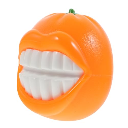 VANZACK Quietschendes für Kleine und Mittlere Robust und Kauspielzeug aus TPR für Aktives und Zahnpflege Orange Form VANZACK Quietschendes für Kleine und Mittlere Robust und Kauspielzeug aus TPR für Aktives und Zahnpflege Orange Form von VANZACK