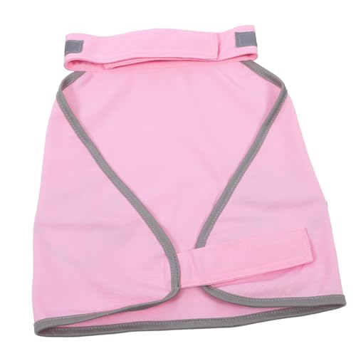 VANZACK Reflektierende Hundeweste für Hohe Sichtbarkeit Sicherheitsjacke mit Pfotenmuster Atmungsaktiv und Bequem Zubehör für Outdoor Aktivitäten bei Dunkelheit von VANZACK