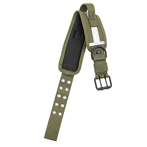 VANZACK Reflektierendes Verstellbares Hundehalsband Aus Strapazierfähigem Für Große Rassen Gepolstert Für Training Und Outdoor Aktivitäten Militärgrün VANZACK Reflektierendes Verstellbares Hundehalsband Aus Strapazierfähigem Für Große Rassen Gepolstert Für Training Und Outdoor Aktivitäten Militärgrün von VANZACK