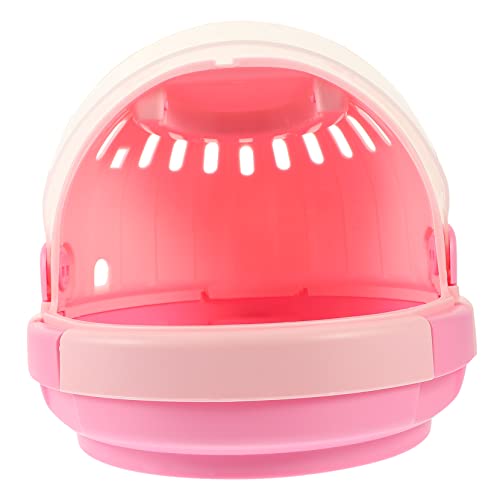 VANZACK Reisekäfig für Haustiere Hamster transportbox Hamster Transportkoffer Hamsterkäfige Kleintier Reisen meerschweinchen käfig Hamster Tragetasche Hamster -Tragetasche Plastik Rosa VANZACK Reisekäfig für Haustiere Hamster transportbox Hamster Transportkoffer Hamsterkäfige Kleintier Reisen meerschweinchen käfig Hamster Tragetasche Hamster -Tragetasche Plastik Rosa von VANZACK
