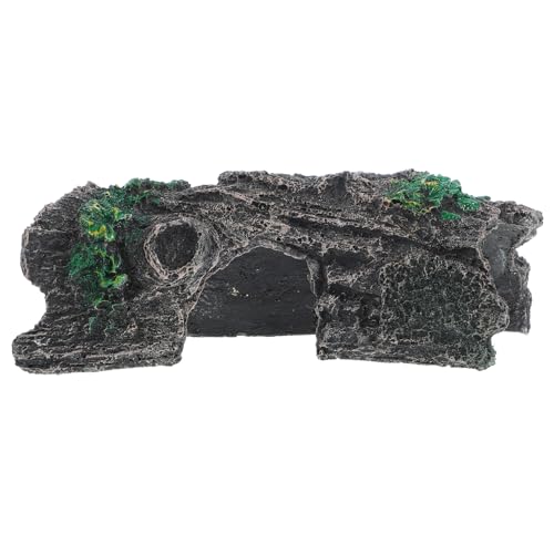 VANZACK Reptilien Versteck Höhle aus Harz Dunkle Baumhöhle für Echsen Spinnen Hamster und Schlangen Naturnahe Kletter und Versteckmöglichkeit für Terrarium und Schildkröten Gehege VANZACK Reptilien Versteck Höhle aus Harz Dunkle Baumhöhle für Echsen Spinnen Hamster und Schlangen Naturnahe Kletter und Versteckmöglichkeit für Terrarium und Schildkröten Gehege von VANZACK