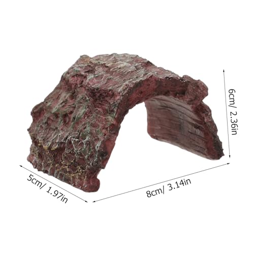 VANZACK Reptilienversteck aus Langlebigem Resin Multifunktionale Höhle und Sonnenplattform für Schildkröten Schlangen Eidechsen und Kleine Terrarientiere Stressreduzierend und Dekorativ VANZACK Reptilienversteck aus Langlebigem Resin Multifunktionale Höhle und Sonnenplattform für Schildkröten Schlangen Eidechsen und Kleine Terrarientiere Stressreduzierend und Dekorativ von VANZACK