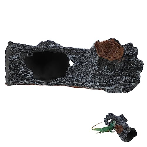 VANZACK Reptilienversteckhaus Schlange Buntbarsch Gecko Für Reptilien Käfig Wärmelampenbirne Reptil Aquarium Höhle Reptilienlicht Drachen Terrarium Reptilienstamm Harz VANZACK Reptilienversteckhaus Schlange Buntbarsch Gecko Für Reptilien Käfig Wärmelampenbirne Reptil Aquarium Höhle Reptilienlicht Drachen Terrarium Reptilienstamm Harz von VANZACK