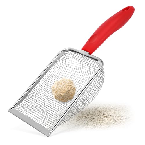 VANZACK Ergonomischer Griff Streuschaufel Schnelles Sieben Katzenstreu Kätzchen Pooper Scooper VANZACK Ergonomischer Griff Streuschaufel Schnelles Sieben Katzenstreu Kätzchen Pooper Scooper von VANZACK