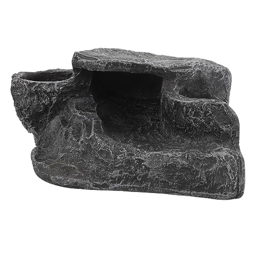 VANZACK Lebendige Sonnenplattform Für Schildkröten Dekorative Schildkrötenrampe Aus Harz Multifunktionales Aquariumzubehör von VANZACK