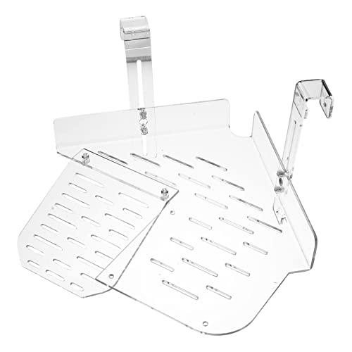 VANZACK Schildkröten-terrasse Aquarienspielzeug Für Schildkröten Schildkrötengehege Im Freien Schildkrötenlebensraum-terrasse Bausatz Schwimmbad Schildkröten-sonnentop Acryl Transparent von VANZACK