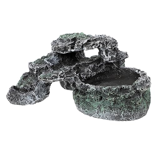 VANZACK Reptilien-baskingsplattform Für Schildkröten Kletterrampe Und Dekoration Für Aquarien Geeignet Für Wasserschildkröten Eidechsen Und von VANZACK