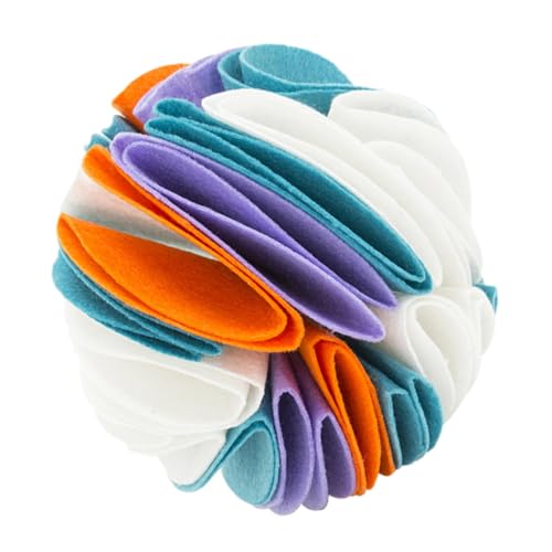 VANZACK Schnüffelball Für Hunde Hundeleckerli Langsamer Futterspender Hundeball Lustiges Hundespiel Kauspielzeug Hundegeräuschspielzeug Interaktives Hundespielzeug Welpen VANZACK Schnüffelball Für Hunde Hundeleckerli Langsamer Futterspender Hundeball Lustiges Hundespiel Kauspielzeug Hundegeräuschspielzeug Interaktives Hundespielzeug Welpen von VANZACK