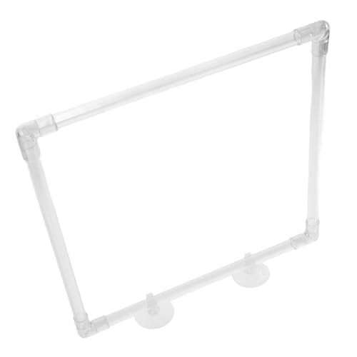VANZACK Schwimmender Futterring für Aquarien Transparenter Futterspender Saugnapf Verhindert Nahrungsmittelverschwendung Reinigen für Verschiedene Aquarien und Fischarten VANZACK Schwimmender Futterring für Aquarien Transparenter Futterspender Saugnapf Verhindert Nahrungsmittelverschwendung Reinigen für Verschiedene Aquarien und Fischarten von VANZACK