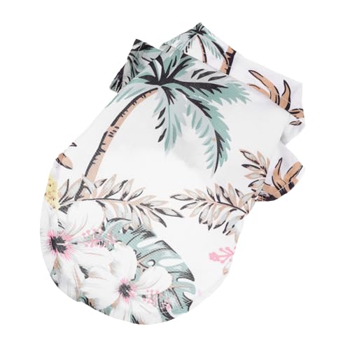 VANZACK Shirt für Atmungsaktive Haustierkleidung mit Hawaii Design für Kleine zu Reinigen Bequem und Stylisch VANZACK Shirt für Atmungsaktive Haustierkleidung mit Hawaii Design für Kleine zu Reinigen Bequem und Stylisch von VANZACK