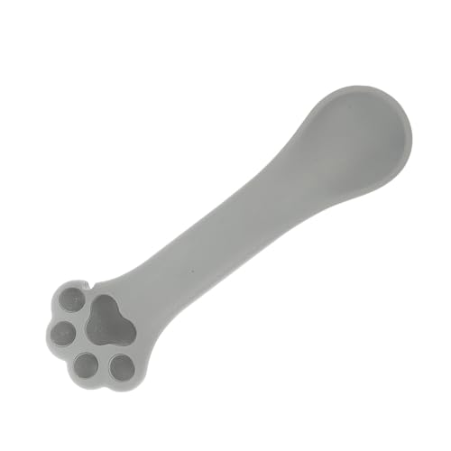 VANZACK 4stücke Silikon Katzenfutter Löffel Ergonomischer Dosenöffner Für Nassfutter Multifunktionale Schaufel Für Haustiere Praktisches Futterzubehör Mit Leichtem Design Für von VANZACK