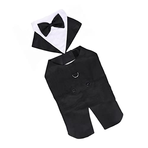 VANZACK Smoking Für Haustiere Hundekleid Hundehemden Outfit Fänger Hochzeit Kostüm Für Hunde Hund Formelle Verschleiß Haustierkostüme Für Hunde Cosplay Party Groß Tragen Ups Baumwolle von VANZACK