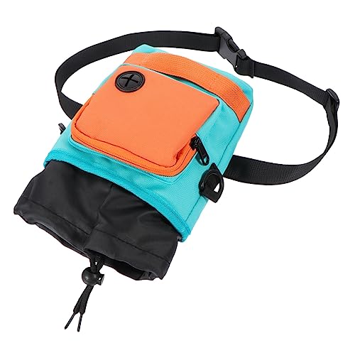 VANZACK Snack Trainings Bauchtasche Leckerli Hundehalter Kleine Tasche Spaziertasche Welpen Trainingszubehör Orange Polyester VANZACK Snack Trainings Bauchtasche Leckerli Hundehalter Kleine Tasche Spaziertasche Welpen Trainingszubehör Orange Polyester von VANZACK