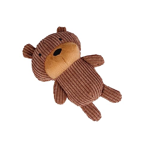 VANZACK Soundspielzeug für Hunde Dog chew Toy hundekauspielzeuge Plüschtiere für Haustiere Plüschtiere mit Geräuschen für Haustiere Haustier -Kauspielzeug Kauspielzeug für Hunde Brown von VANZACK