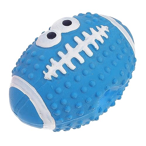 VANZACK Spielzeugball für Haustiere für Hunde Quietschendes Hundespielzeug Hund Zahnen interaktives knete praktische Hundebälle Bälle für kleine Hunde Emulsion Blue VANZACK Spielzeugball für Haustiere für Hunde Quietschendes Hundespielzeug Hund Zahnen interaktives knete praktische Hundebälle Bälle für kleine Hunde Emulsion Blue von VANZACK