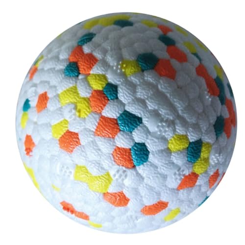 VANZACK Spielzeugkugeln mit Zähnen Mahlen quietschend Kauer Haustiere Hundespielzeug Lustiger Ball für Hunde Welpenball Interactive Dog Toys Dog chew Toy Hundeball Kauball für Hunde e-TPU von VANZACK