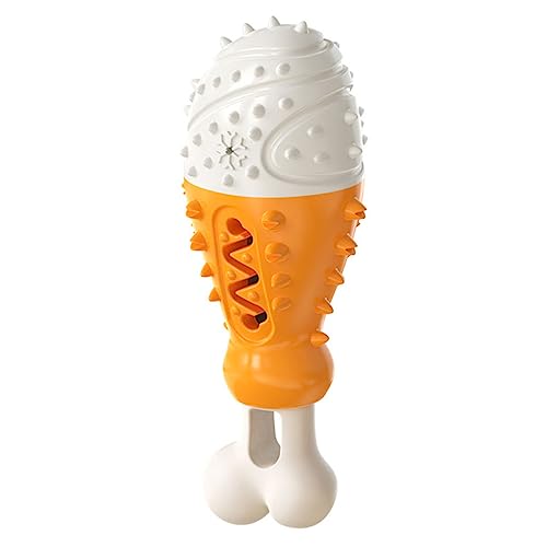 VANZACK Spielzeugschleifenstäbchen interaktives knete Dog Toys Zahnen Kauen für Hunde Welpe Backenzahn Zahnbürste in Form eines Hundetrommelstocks Orange VANZACK Spielzeugschleifenstäbchen interaktives knete Dog Toys Zahnen Kauen für Hunde Welpe Backenzahn Zahnbürste in Form eines Hundetrommelstocks Orange von VANZACK