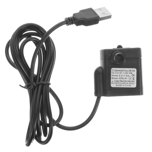 VANZACK Fountain Pump Submersible Water Pump Für Teich Springbrunnen Aquarien Und Hydroponik Leise Und Energieeffizient Dc Installieren Für Garten Und Vogelbad von VANZACK