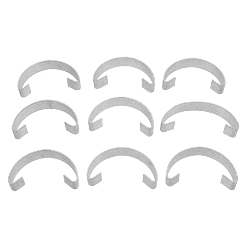 VANZACK Hühnerkäfigtür Stahlhaken 20 Stück Haustierkäfig Hardware Käfig Schnappclips Käfigbausatz VANZACK Hühnerkäfigtür Stahlhaken 20 Stück Haustierkäfig Hardware Käfig Schnappclips Käfigbausatz von VANZACK