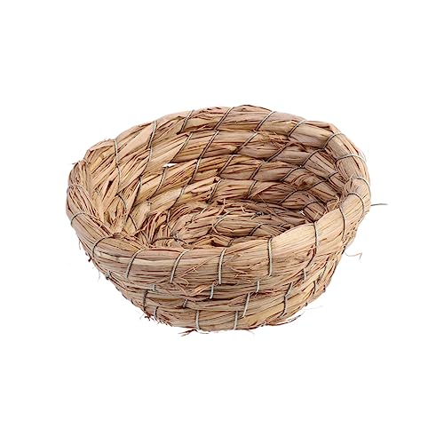 VANZACK Strohnest Hängematte Papageienkäfig Vogel Und Rattenspielzeug Nistpfannen Für Wellensittichkäfige Wellensittich Nistkästen Für Käfige Rattan Finken Sittiche Rustikale VANZACK Strohnest Hängematte Papageienkäfig Vogel Und Rattenspielzeug Nistpfannen Für Wellensittichkäfige Wellensittich Nistkästen Für Käfige Rattan Finken Sittiche Rustikale von VANZACK