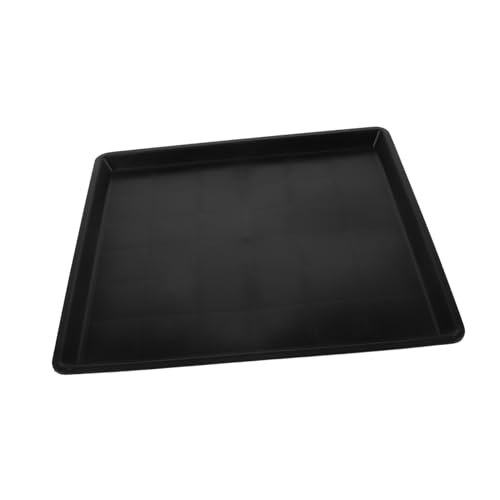 VANZACK Tablett für Tierkäfige Hund pinkel tablett waschbar klein Bodenwanne für Hundeboxen Zwinger unten Hundebox Tablett Hasenkäfig-Bodenschale Tablett für Papageienkäfige Plastik Black VANZACK Tablett für Tierkäfige Hund pinkel tablett waschbar klein Bodenwanne für Hundeboxen Zwinger unten Hundebox Tablett Hasenkäfig-Bodenschale Tablett für Papageienkäfige Plastik Black von VANZACK