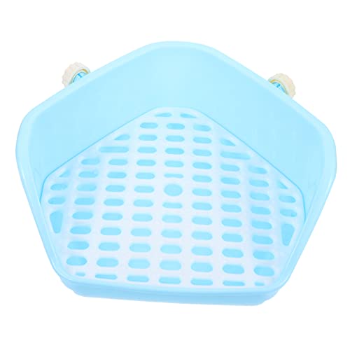 VANZACK Toilette Für Kleintiere Blaues Töpfchen Für Chinchillas Und Meerschweinchen Toilettenbecken Für Haustiere Und Hygienisch Im Käfig VANZACK Toilette Für Kleintiere Blaues Töpfchen Für Chinchillas Und Meerschweinchen Toilettenbecken Für Haustiere Und Hygienisch Im Käfig von VANZACK