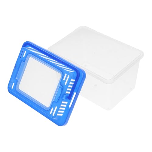 VANZACK Tragbares Aquarium für Haustiere Kunststoffbox mit Deckel für Schildkröten Fische und Reptilien Transparente Aufbewahrungslösung für Transport Heimhaltung von Haustieren VANZACK Tragbares Aquarium für Haustiere Kunststoffbox mit Deckel für Schildkröten Fische und Reptilien Transparente Aufbewahrungslösung für Transport Heimhaltung von Haustieren von VANZACK