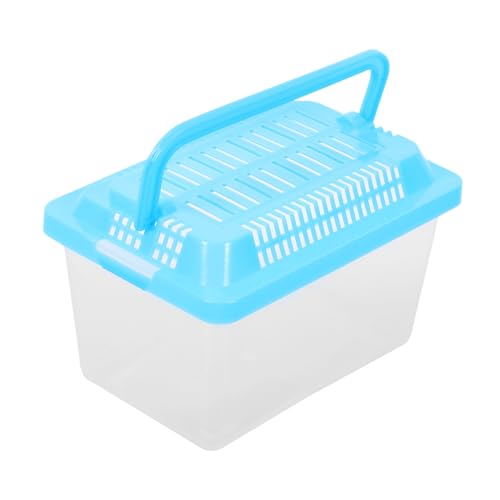 VANZACK Transportbox für Kleine Haustiere Transparentes Aquarium für Schildkröten Goldfische Geckos Kompakte Leichte Futter und Wasserstation mit Sicherheitsdeckel Zufällige Farben VANZACK Transportbox für Kleine Haustiere Transparentes Aquarium für Schildkröten Goldfische Geckos Kompakte Leichte Futter und Wasserstation mit Sicherheitsdeckel Zufällige Farben von VANZACK