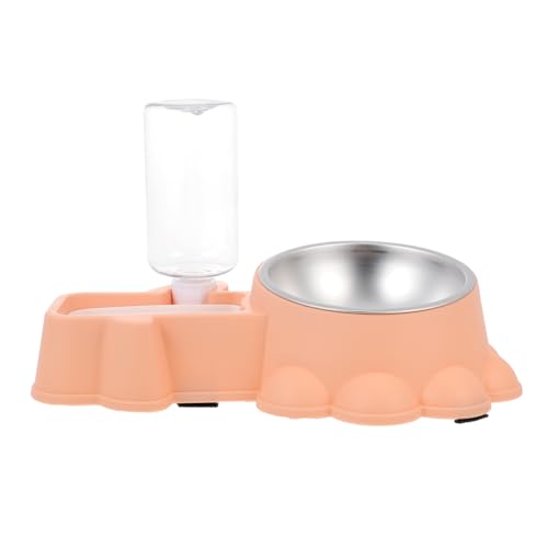 VANZACK Trinkbrunnen Futterspender Haustier -Fütterung wasserspender für Hunde Hund wassernapf pet Feeder pet Food Container Haustiernahrungsbehälter Futterbehälter Rostfreier Stahl Rosa VANZACK Trinkbrunnen Futterspender Haustier -Fütterung wasserspender für Hunde Hund wassernapf pet Feeder pet Food Container Haustiernahrungsbehälter Futterbehälter Rostfreier Stahl Rosa von VANZACK