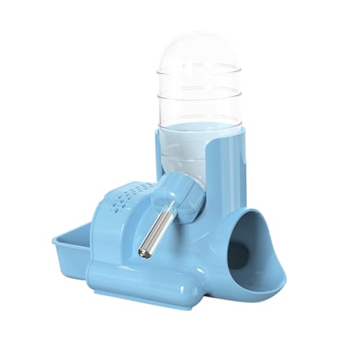 VANZACK Trinkbrunnen für Hamster hamsterspielzeug Hamster Hamster Trinksystem hamsterzubehör Flasche Futtertiere Mehrzweck-Hamstertränke Futterautomat für Hamster Plastik Blue von VANZACK