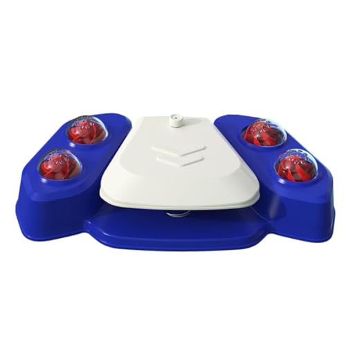 VANZACK Trinkbrunnen für Haustiere Hundewasserspielzeug Haustierwasser Wasserspielzeug für Hunde sprühen Dog Toy hundespielzeuge Wassersprühspielzeug Badespielzeug für Haustiere Abs Blue von VANZACK