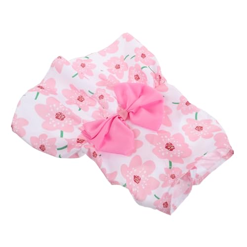 VANZACK Tutu mit Schleife Leichtes Atmungsaktives Sommer Tutu Süßes Prinzessin pet Outfit für Hunde und Katzen Festliche Haustierkleidung für Frühling und Party Komfortabel und Modisch von VANZACK
