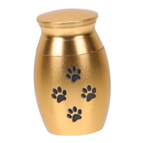 VANZACK Urne für Hundeasche Langlebiger Rostfreier Aschebehälter mit Schraubbarem Deckel Glatte Oberfläche Korrosionsbeständig Leicht und Sicher für Haustierasche Geeignet VANZACK Urne für Hundeasche Langlebiger Rostfreier Aschebehälter mit Schraubbarem Deckel Glatte Oberfläche Korrosionsbeständig Leicht und Sicher für Haustierasche Geeignet von VANZACK